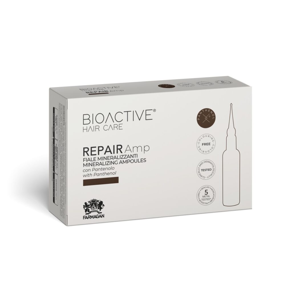 Odbudowujące Ampułki do Włosów FARMAGAN BIOACTIVE HAIR CARE REPAIR 10x10ml