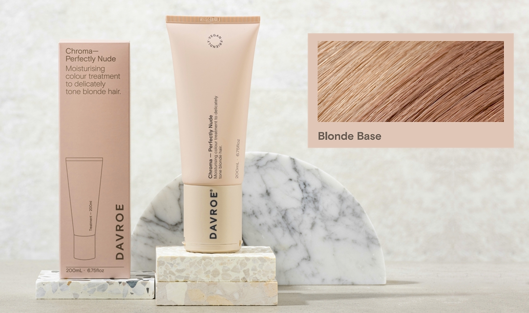 Kuracja Koloryzująca Do Włosów DAVROE Chroma Perfectly Nude 200ml - obrazek 3