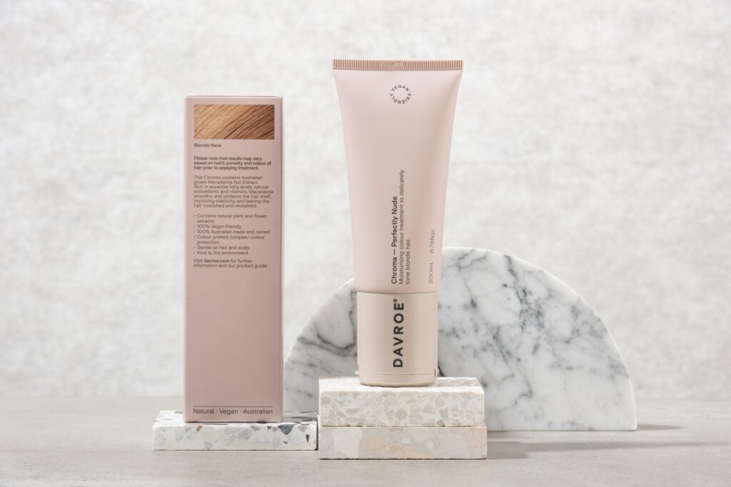 Kuracja Koloryzująca Do Włosów DAVROE Chroma Perfectly Nude 200ml