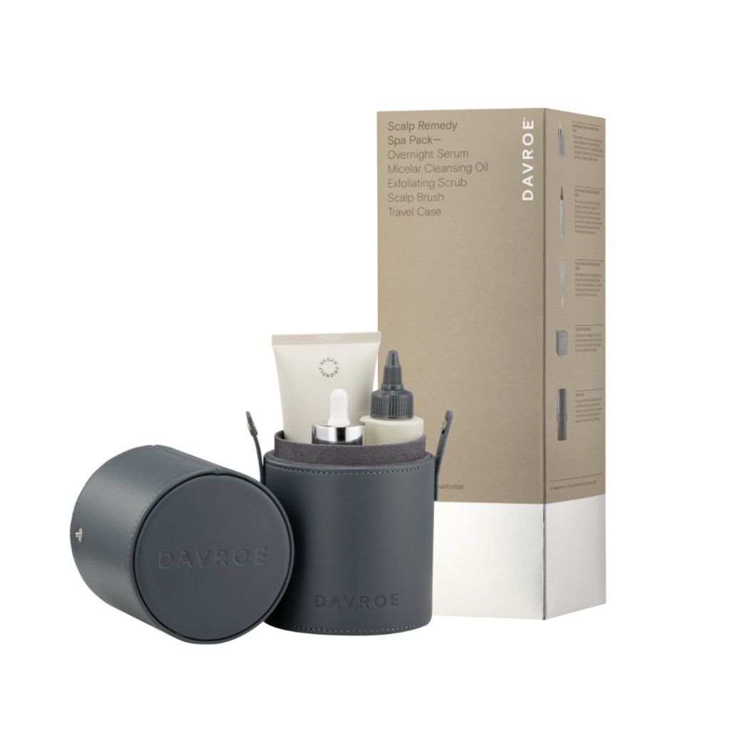 Zestaw Czterech Produktów DAVROE SCALP REMEDY SPA Pack